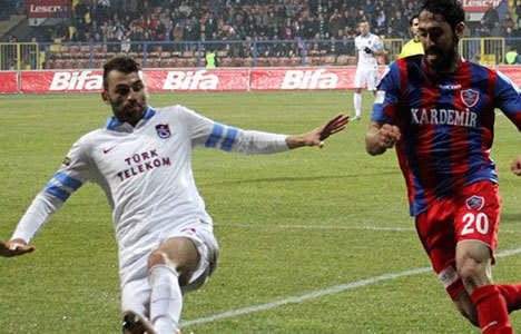 Trabzonspor berabere kaldı