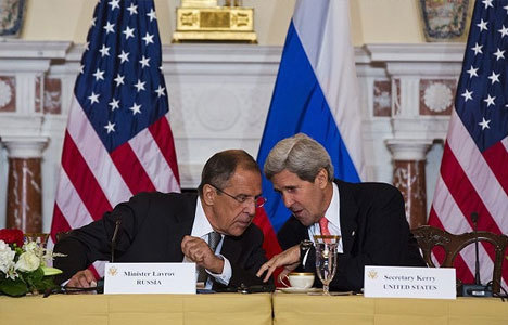 ​Kerry ile Lavrov'dan Roma zirvesi
