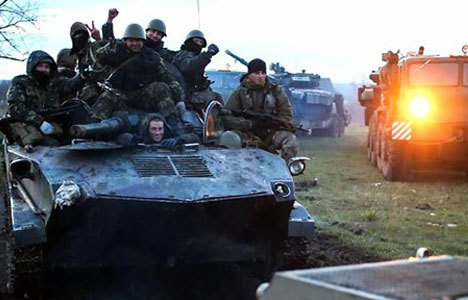 Ukrayna ordusu Slavyansk'ı kuşattı