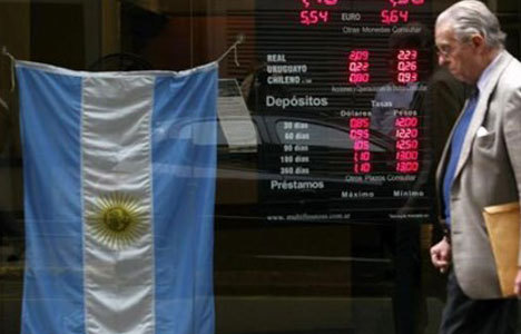 Arjantin'e fonlardan kötü haber