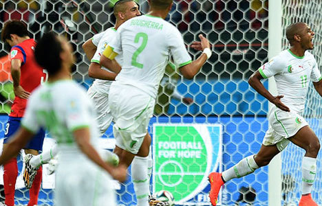 Cezayir'den gol şov