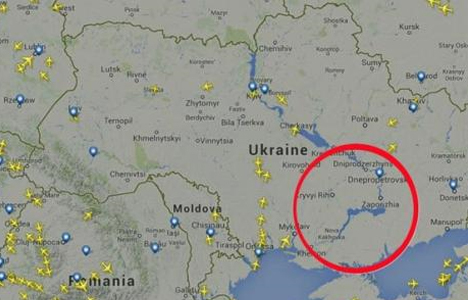 Ukrayna hava sahası uçuşa yasak bölge oldu