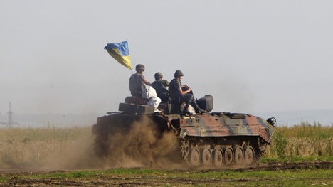 Milislerden Ukrayna ordusuna darbe 