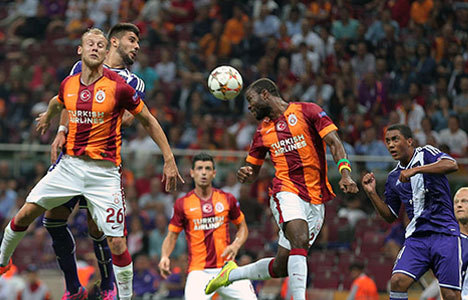 Galatasaray:1 Anderlecht:1