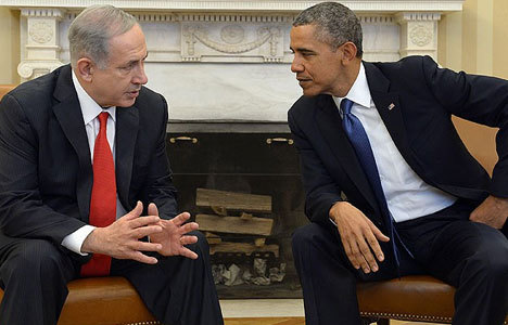 ​Obama Netanyahu ile görüştü