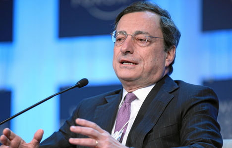 Draghi yeni enflasyon tahminini açıkladı