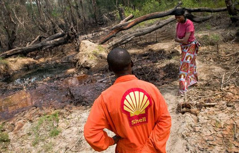 Nijerya'da Shell'e 3.96 milyar dolar ceza