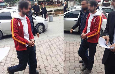 Katil Galatasaray taraftarı görüntülendi