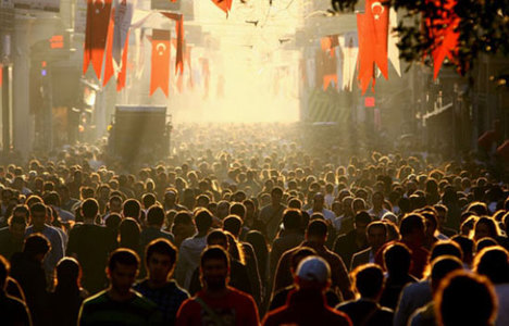 Türkiye'nin nüfusu yüzde 13.3 arttı