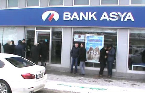 Bank Asya şubesine giriş çıkış yasaklandı