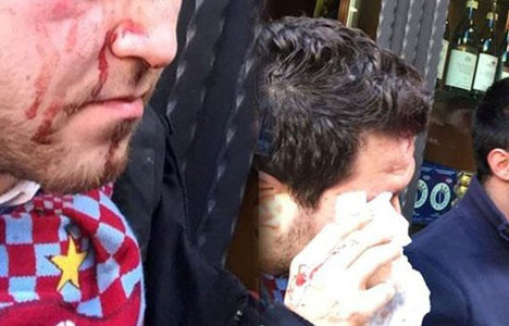 Napoli karıştı 5 Trabzonlu yaralı