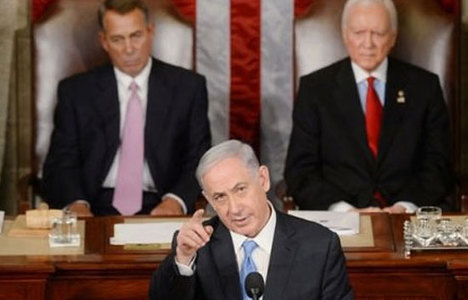 ABD'de Netanyahu'ya şok protesto