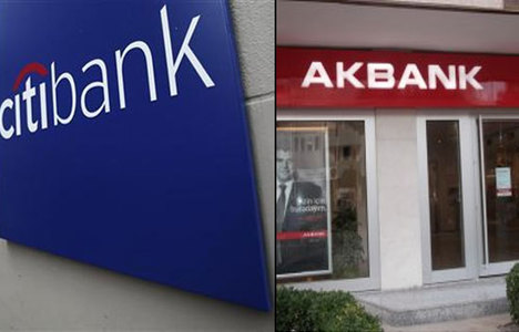 Akbank hisselerinde Citibank düşüşü