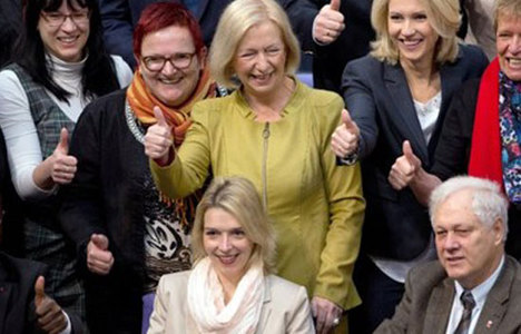 Almanya'da kadın yönetici kotası