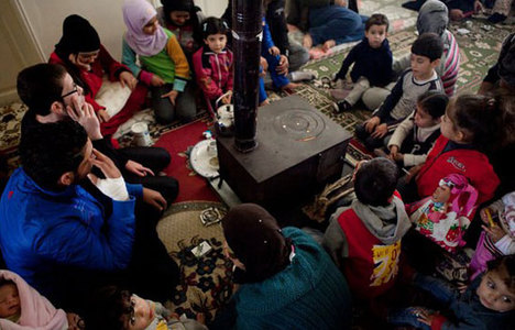Kamplarda gıda sorumluluğu Türkiye'de