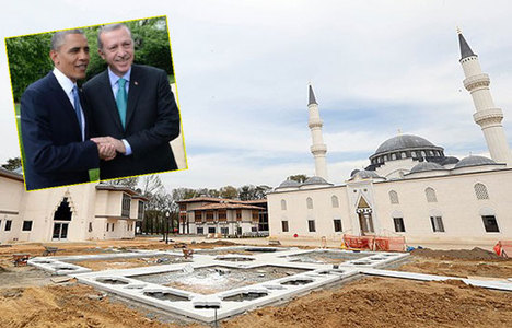 ABD'deki camiyi Erdoğan, Obama ile açacak