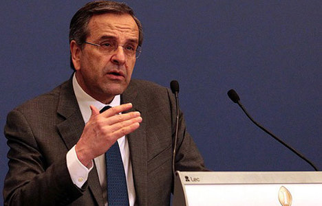 Yunanistan'da Samaras istifa etti