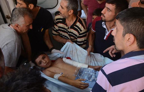Suriye sınırında patlama: 2 çocuk yaralı