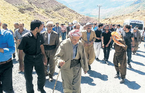 Hakkarililer PKK terörüne isyan etti