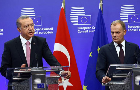 Erdoğan'dan Brüksel'de flaş açıklama