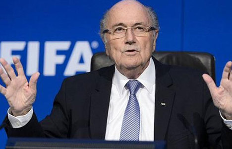 Blatter hastaneye kaldırıldı