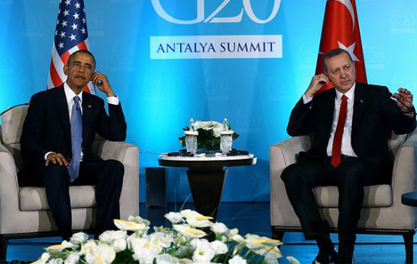 Erdoğan Obama görüşmesi sona erdi