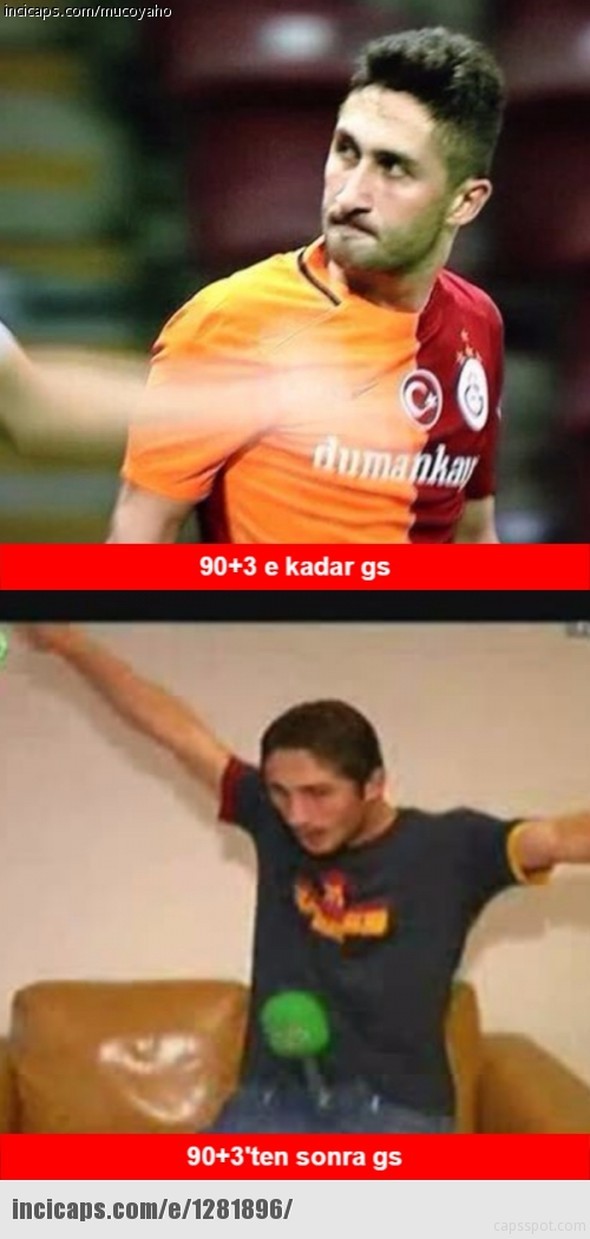 Galatasaray son dakikada kazandı, capsler patladı 