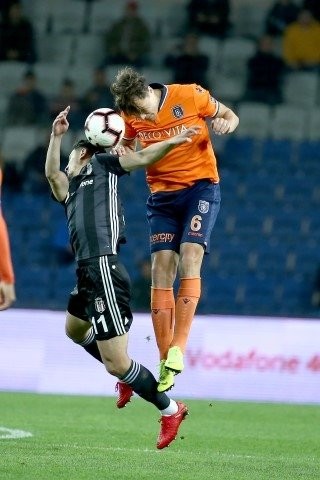Başakşehir - Beşiktaş karşılaşmasından kareler