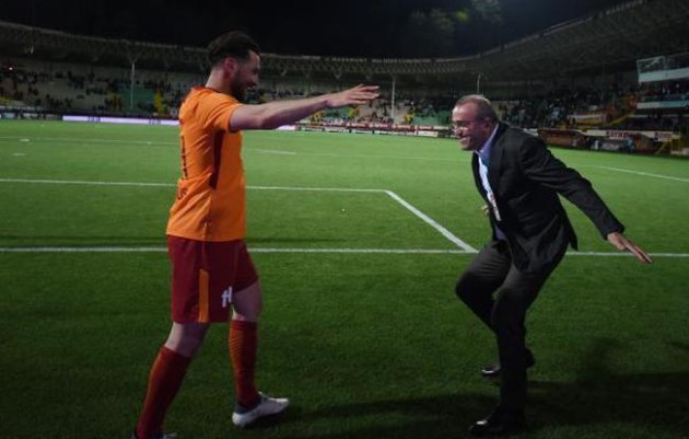 Galatasaray'da liderlik sevinci