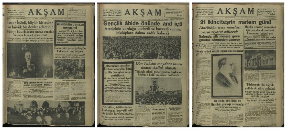 81 yıl önceki Atatürk'ün vefat haberi