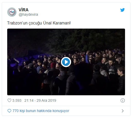 Yönetime büyük tepki! Trabzon Karaman için ayağa kalktı