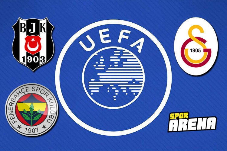 UEFA resmen açıkladı! Fenerbahçe, Beşiktaş ve Galatasaray'ın borcu...