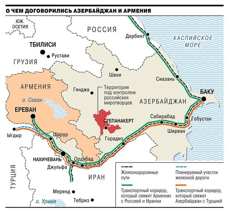 Türkiye ve Azerbaycan'ı doğrudan bağlayacak yeni harita yayınlandı