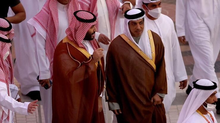 Prens Selman, Körfez krizinden sonra ilk kez Katar'da!