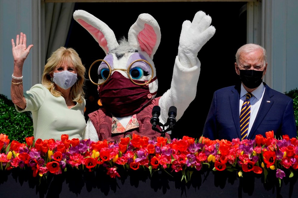 Paskalya tavşanı Beyaz Saray'da