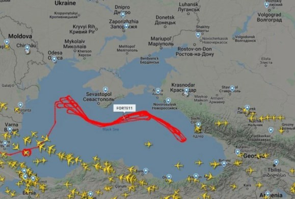 Sivil uçuşlara kapatılan Karadeniz, casus uçaklara kaldı