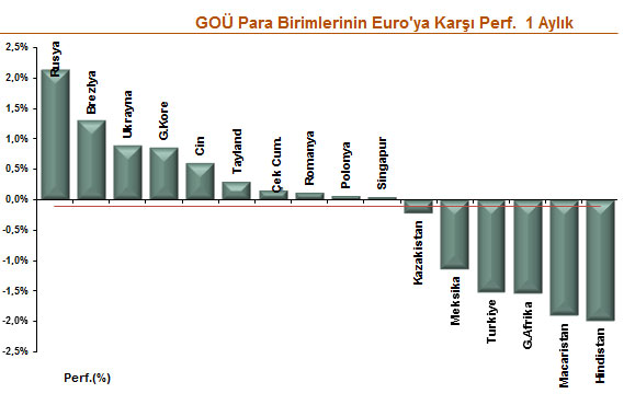 Gelişmekte olan ülke para birimleri performansları